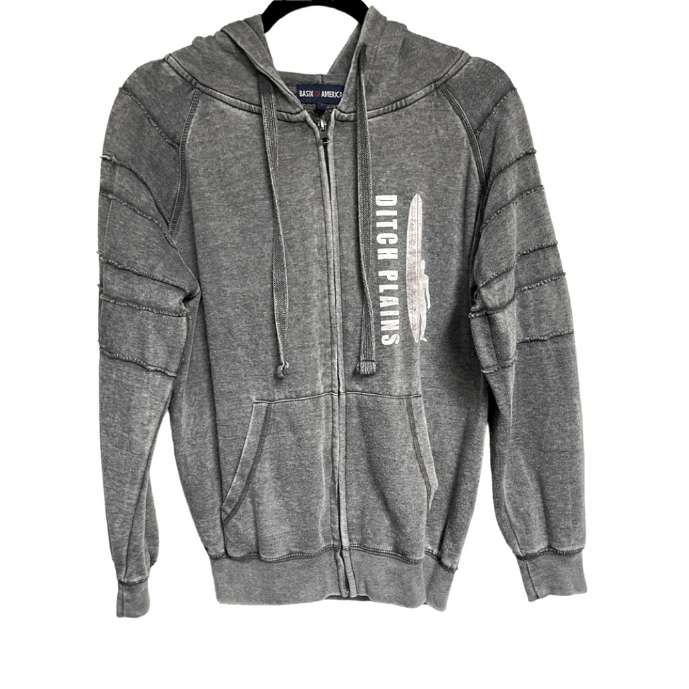 Basic of America Hooded Sweatshirt, Small